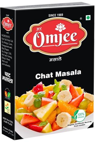 Blended Organic Chat Masala, for Cooking, Form : Powder