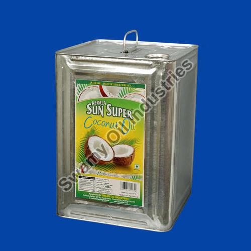 Metal Oil Tin Container, Capacity : 15 Kg