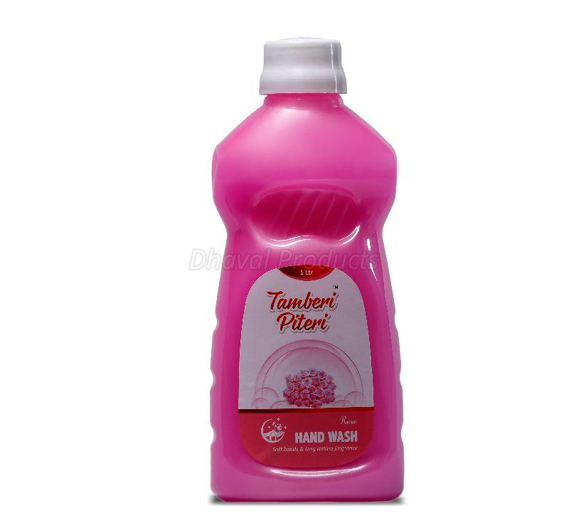 1 Ltr. Rose Hand Wash, Form : Liquid