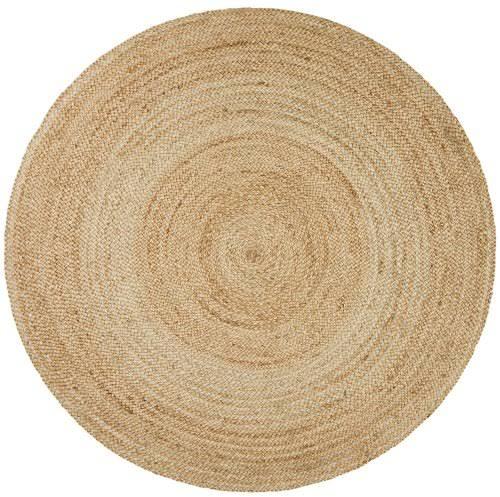 Jute rug Round