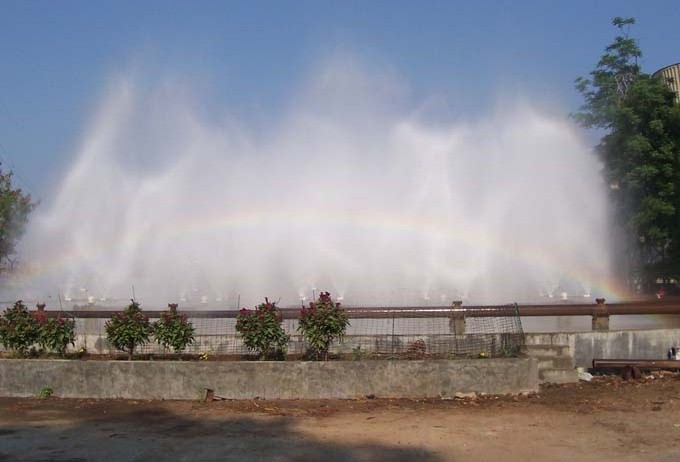 sugar mill spray pond system