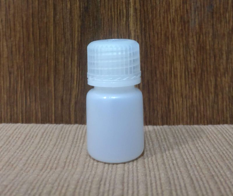 Plain 10ml HDPE Biochemistry Bottle, Shape : Round
