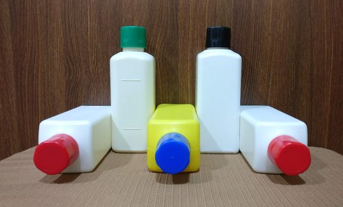 IBPI Square Plastic HDPE MDR Bottle, for Biochemistry, Cap Type : Screw Cap