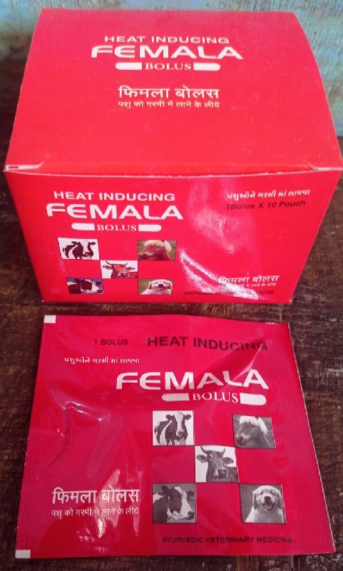 Heat Inducing Femala Bolus, for Veterinary