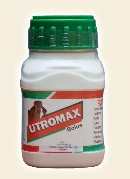Utromax Veterinary Bolus, for Animals Use, Packaging Type : Bottle