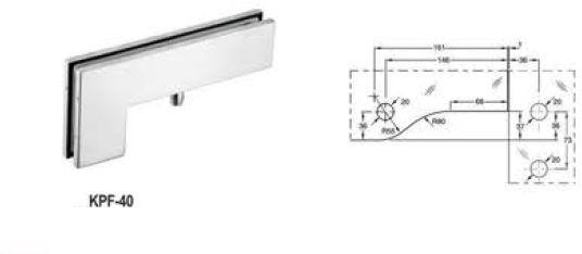 Klazovyn Stainless Steel Big L Patch Fitting, Feature : Fine Finished, Rust Proof, Shocked Resistance