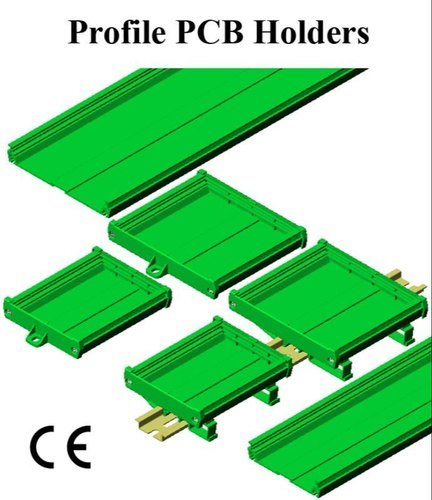 PVC Profile PCB Holders, Color : Green Black