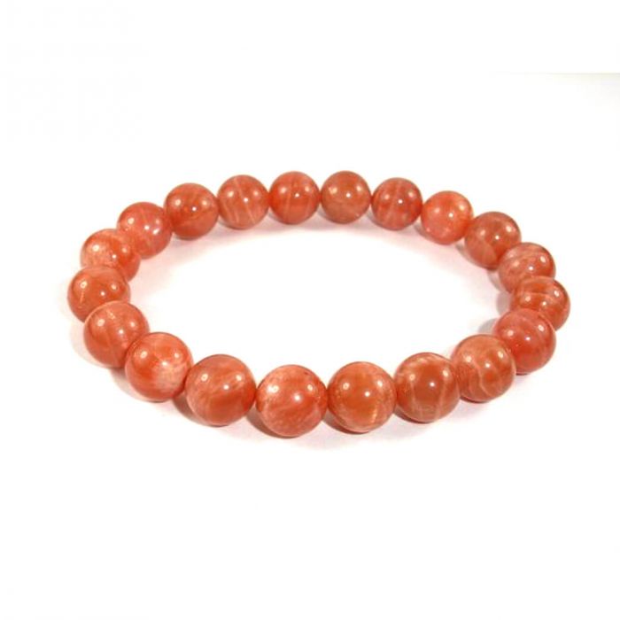 Sunstone Beads Stretchable Bracelet, Feature : depression, self-healing, sexual arousal