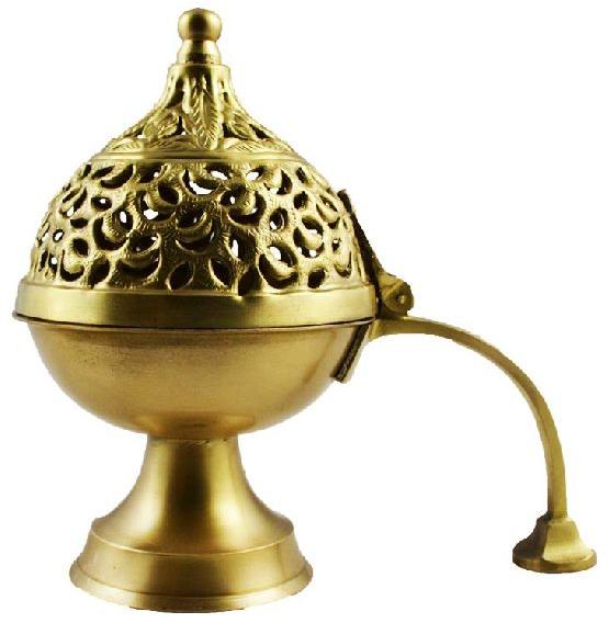 Brass Dhoop Holder, for Pooja, Technique : Polished