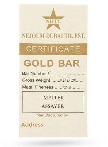 Gold Silver Certificate