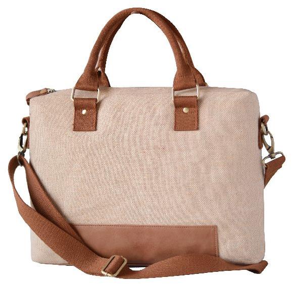 Jute Laptop Bag, for Good Quality, Easily Washable, Anti Bacterial, Closure Type : Zip