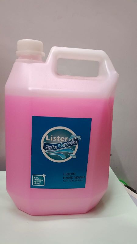 Lister Liquid Hand Wash, for Office, Home, Feature : Skin Friendly