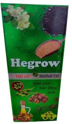 Hegrow Herbal Oil, Packaging Type : Bottle