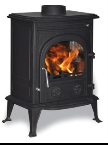 Solwet Antique Cast Iron Fireplaces, Color : Black