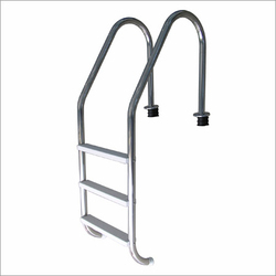 Polished Stainless Steel Ladder, for Construction, Home, Industrial, Feature : Durable, Fine Finishing