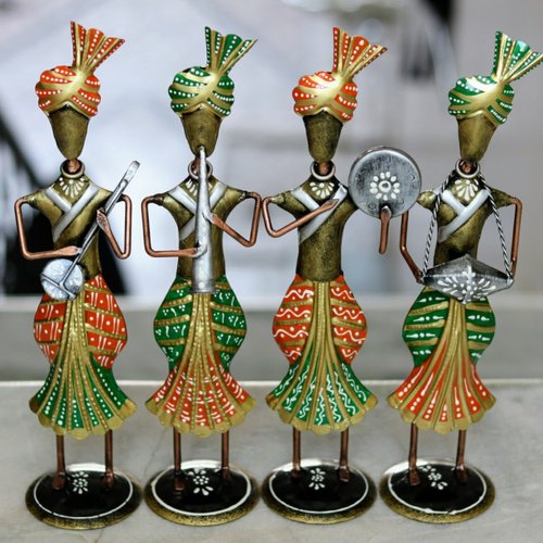 Craftkriti Metal Figurines, Style : Rajasthani