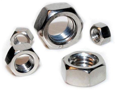 Polished Stainless Steel Nut, Grade : 304