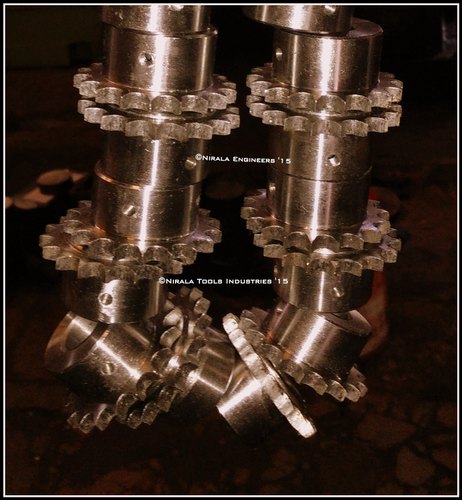 Nirala Engineers Steel Sprocket Gears, Shape : Round