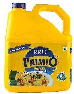 RRO Premium Filtered Groundnut Oil, for Cooking, Form : Liquid