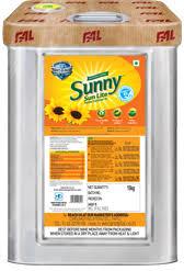 Sunny Refined Sunflower Oil, for Cooking, Form : Liquid