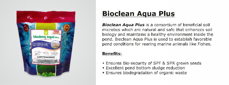 Bioclean Aqua Plus - Probiotic for Shrimp Culture