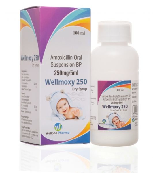 Wellmoxy 250mg Dry Syrup