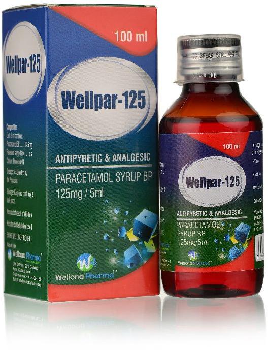 Wellpar 125mg Syrup