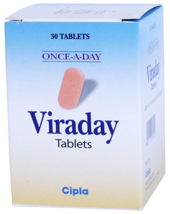 VIRADAY Tablets, Packaging Size : 30 TABLETS
