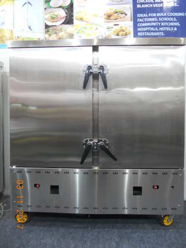 Commercial Steamer, Color : Silver