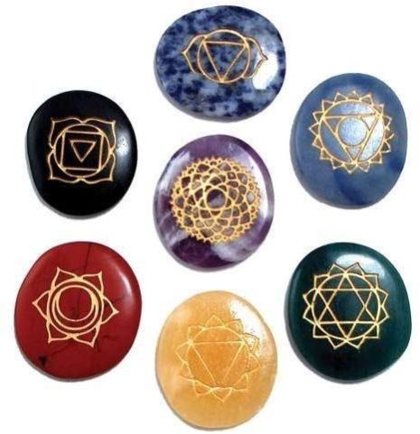 7 Chakra Oval Set