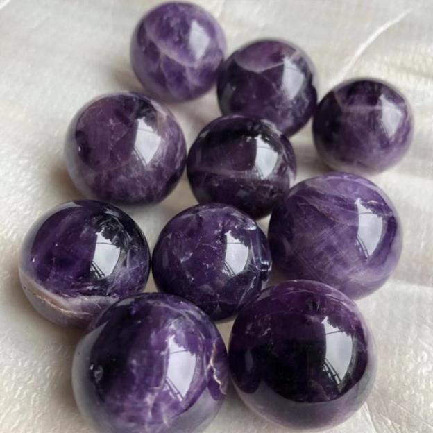 Amethyst Sphere, Size : 2 Inch to 3 Inch
