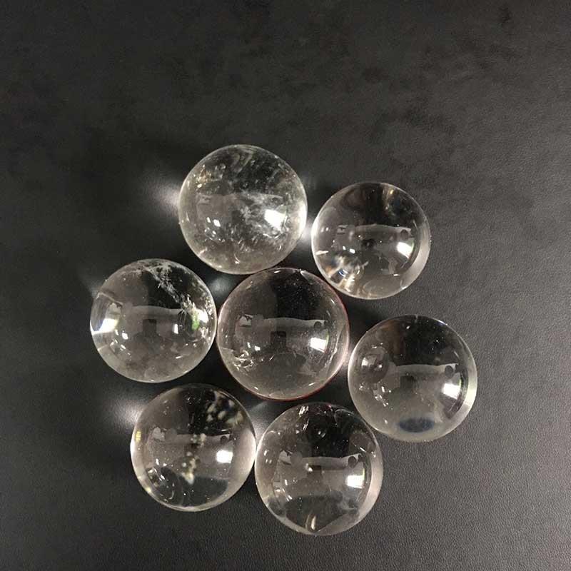 Clear Quartz Sphere Ball, Size : 2 inch to 3 inch