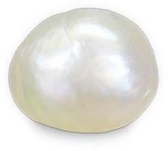 Polished Pearl Gemstone, Color : White