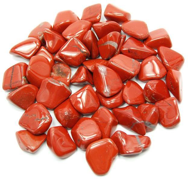 Red Jasper Tumble Stone, Size : Free Size