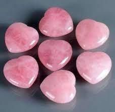 Rose Quartz Heart Stone