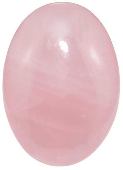 Polished Rose Quartz Oval Stone, Size : 2/3 Inch