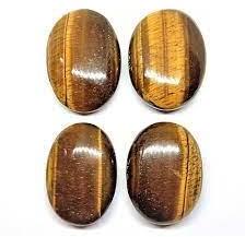 Polished Tiger Eye Palm Stone, Size : 2 Inch