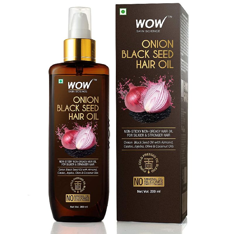 WOW Skin Science Black Seed Onion Hair Oil