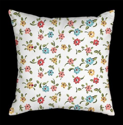 Square Cotton Block Printed Cushion Cover, Size : 15 x 15 inch