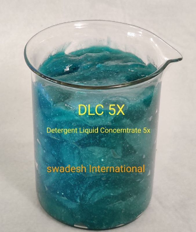Concentrated detergent com 5x