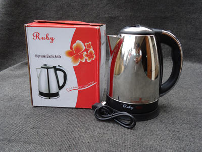 Stainless Steel Electric Kettle, Power : 1500 W
