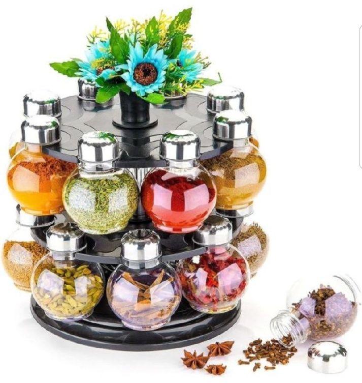 16pcs Revolving Spice Rack, Feature : Durable, High Quality