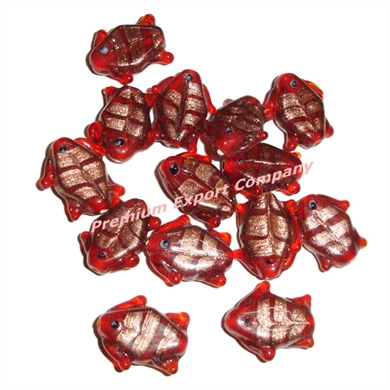 Fancy Glass Beads, Size : 15x20mm