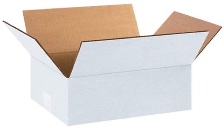 5 Ply White Corrugated Box, for Food Packaging, Gift Packaging, Shipping, Feature : Good Load Capacity
