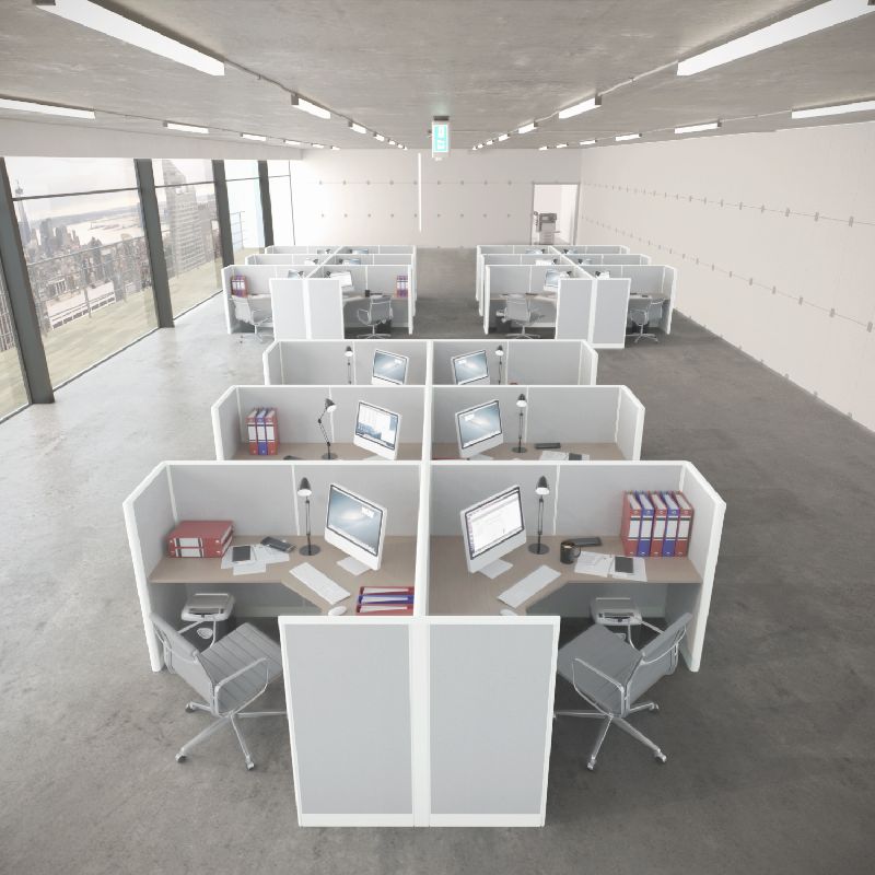 Polished Office Cubicles, Feature : Attractive Designs, Corrosion Proof, Crack Resistance, Easy To Place