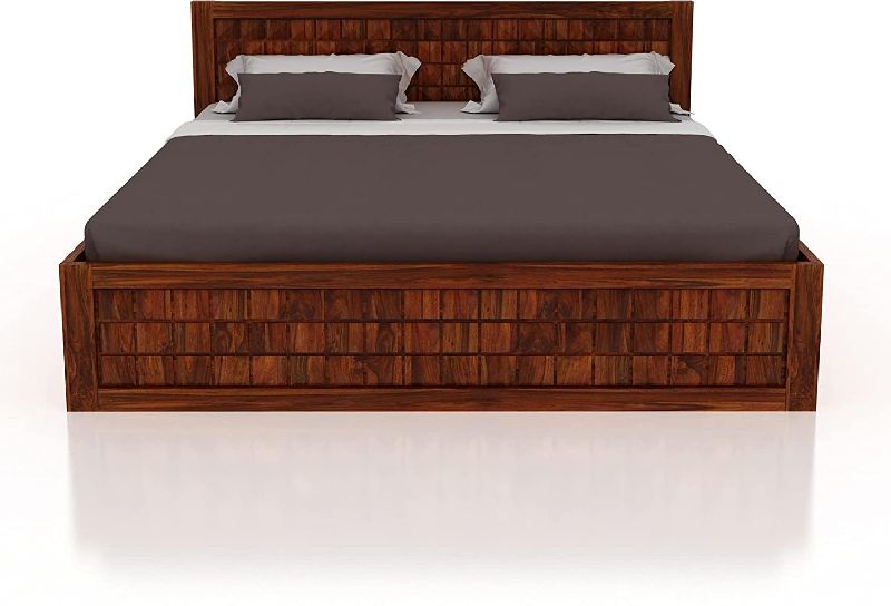 Polished Wooden Double Bed, Feature : Accurate Dimension, Attractive Designs, Easy To Place, High Strength