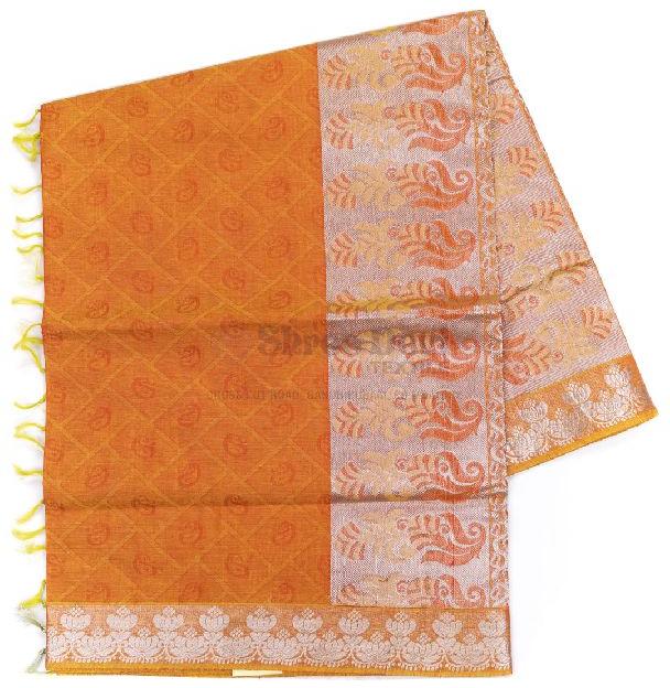 Printed cotton sarees, Occasion : Party Wear