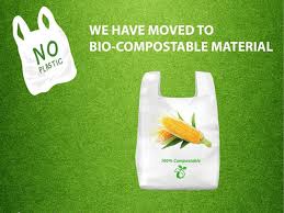 BIODEGRADABLE INDUSTRIAL COMPOSTABLE CARRY BAGS
