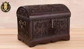 Beautiful Teak Wood Jewelry Box