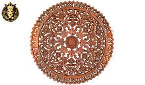 Royalzig Round Wall Panel, Size : 60 cm x 60 cm x 3 cm